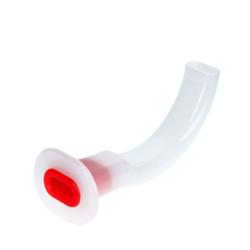 Rurka ustno gardłowa Guedel rozmiar 4 100mm czerwona 1 szt