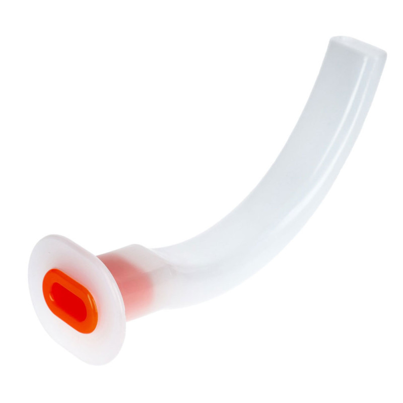 Rurka ustno gardłowa Guedel rozmiar 5 110mm pomarańczowa 1 szt