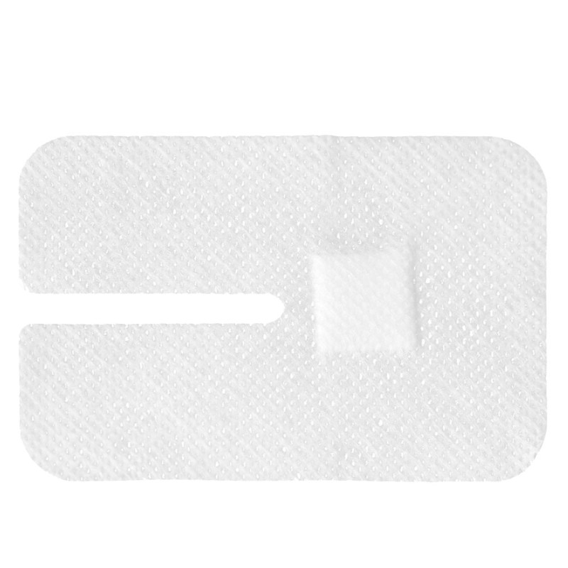 Opatrunek do mocowania kaniul Elastopor IV samoprzylepny z wł&oacute;kniny 6cm x 8cm 100 szt