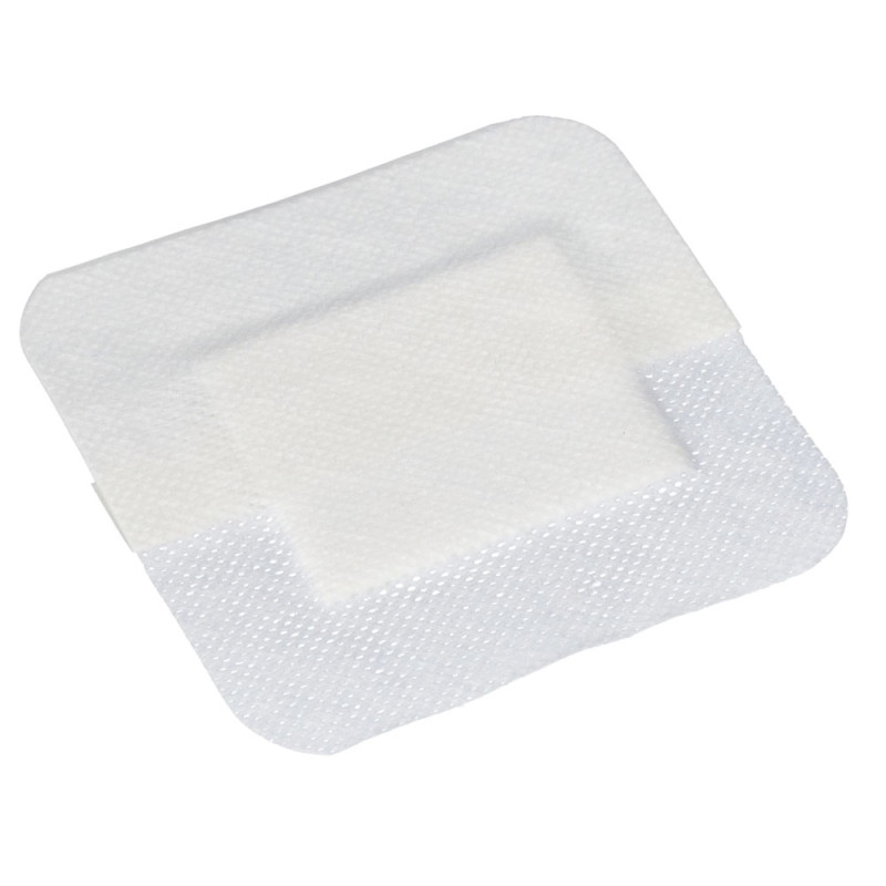 Opatrunek wł&oacute;kninowy Elastopor Steril 10cm x 10cm samoprzylepny z wkładem chłonnym 30 szt
