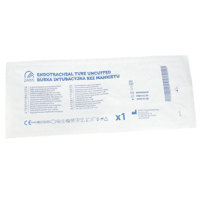 Rurka intubacyjna bez mankietu 4.5 mm 1szt