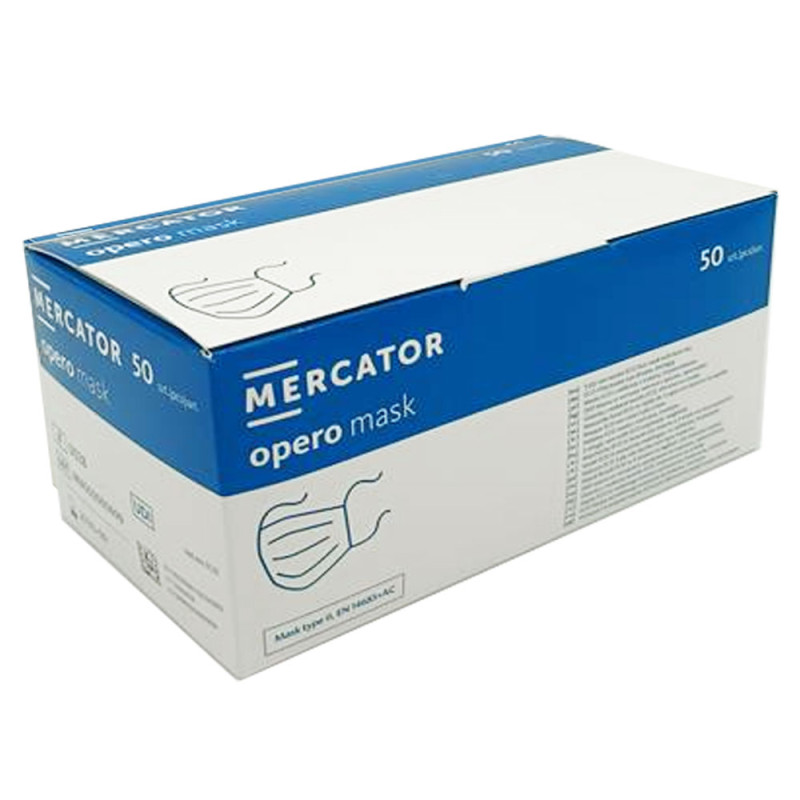 Maseczka chirurgiczna na troki typ II zielona 50 szt