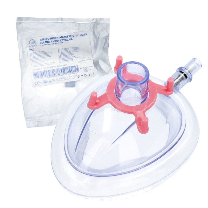 Maska anestetyczna z nadmuchiwanym kołnierzem rozmiar 1 1szt