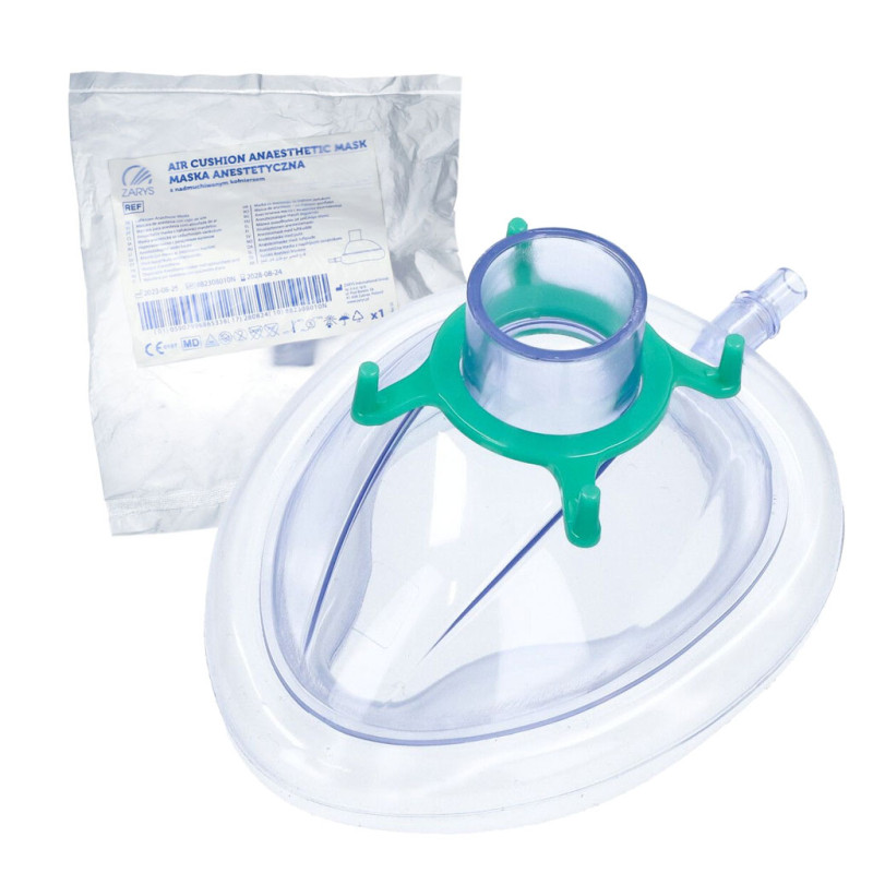 Maska anestetyczna z nadmuchiwanym kołnierzem rozmiar 3 1szt