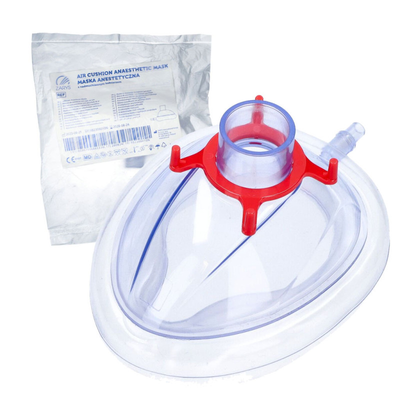 Maska anestetyczna z nadmuchiwanym kołnierzem rozmiar 4 1szt