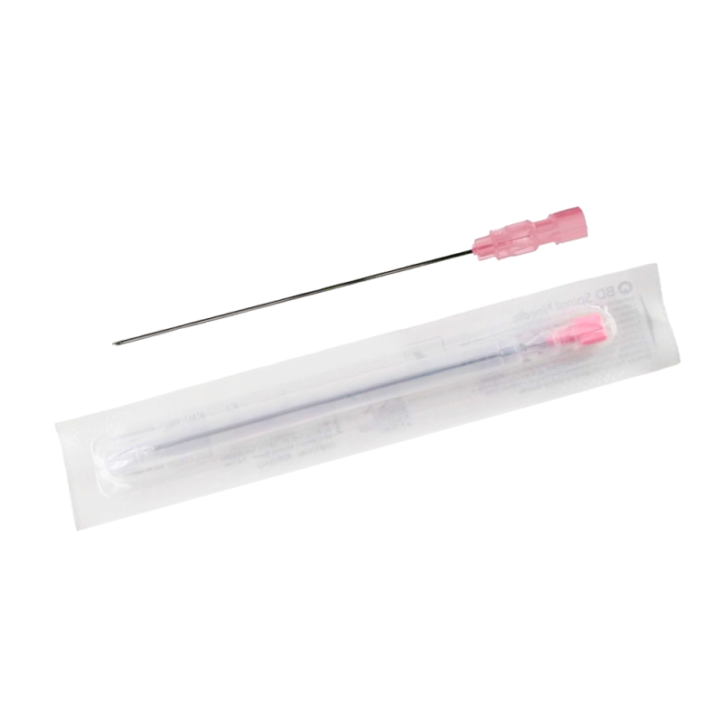 Igły do punkcji lędźwiowej 90mm x 1,2mm 18G BD Spinal Needle 25szt