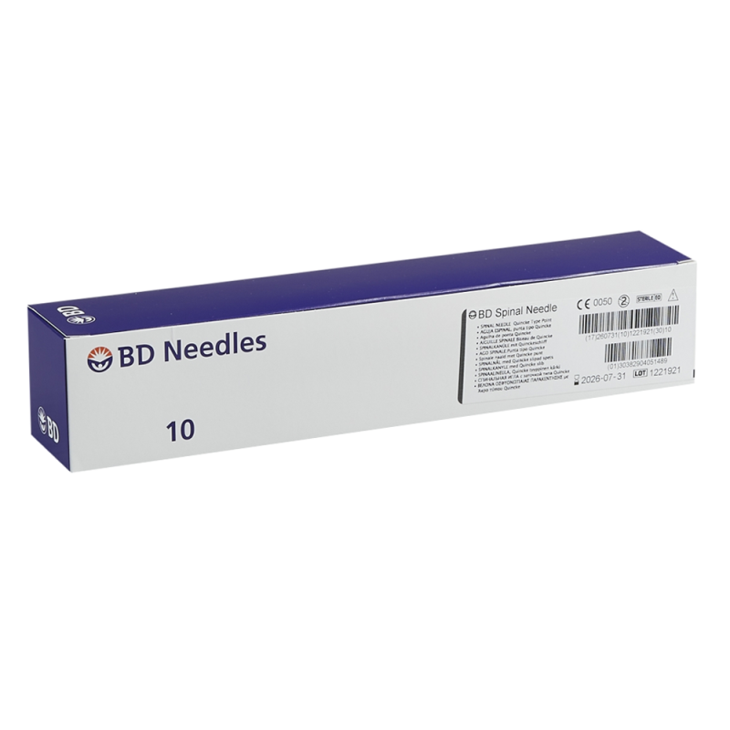 Igły do punkcji lędźwiowej 152mm x 1,2mm 18G BD Quincke Spinal Needle 10szt