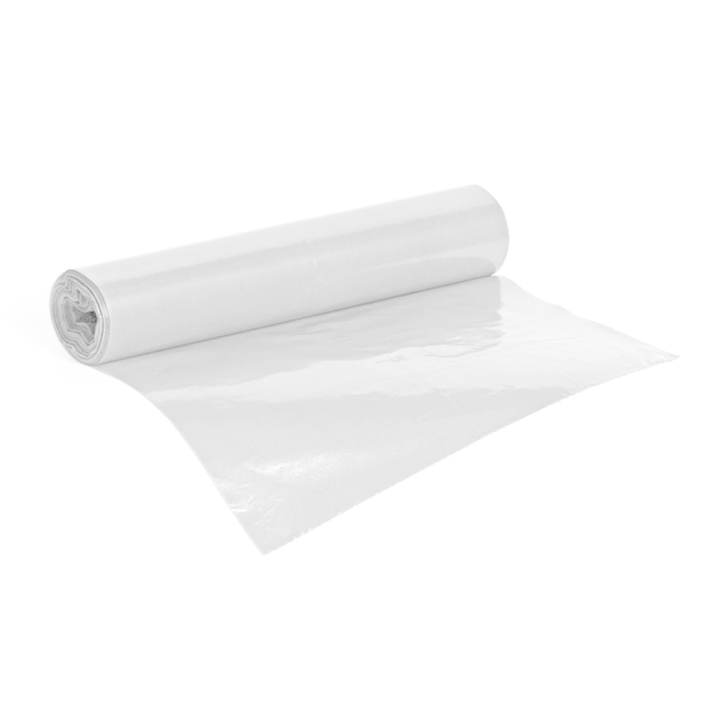 Worki na śmieci 60l bezbarwne 50szt folia LD 1 rolka