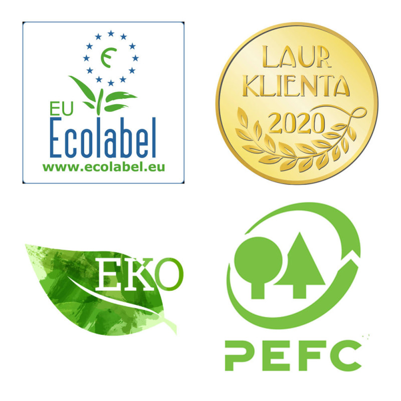 Duży ręcznik papierowy w listkach 21,5x32cm składany typu M-FOLD 1800szt biały 3 warstwy luxury