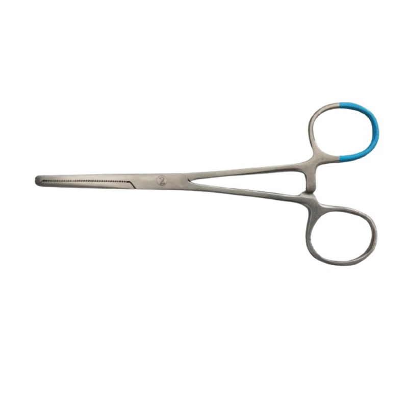 Kleszcze Kocher proste 14cm metalowe jałowe 25 szt