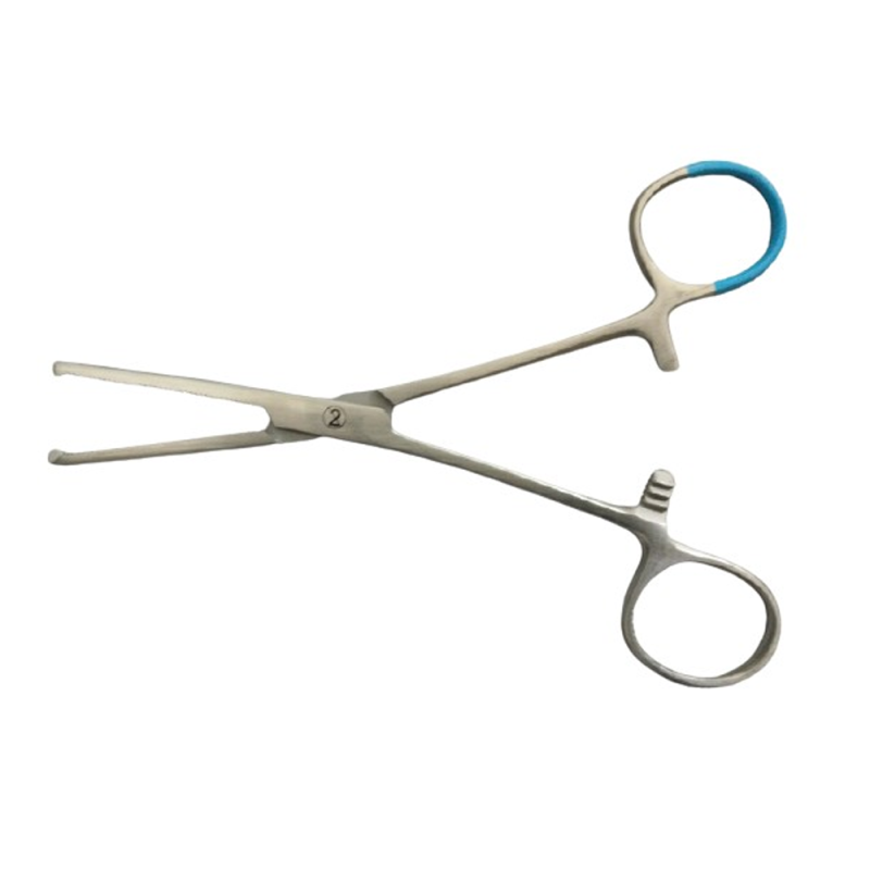 Kleszcze Kocher proste 14cm metalowe jałowe 25 szt