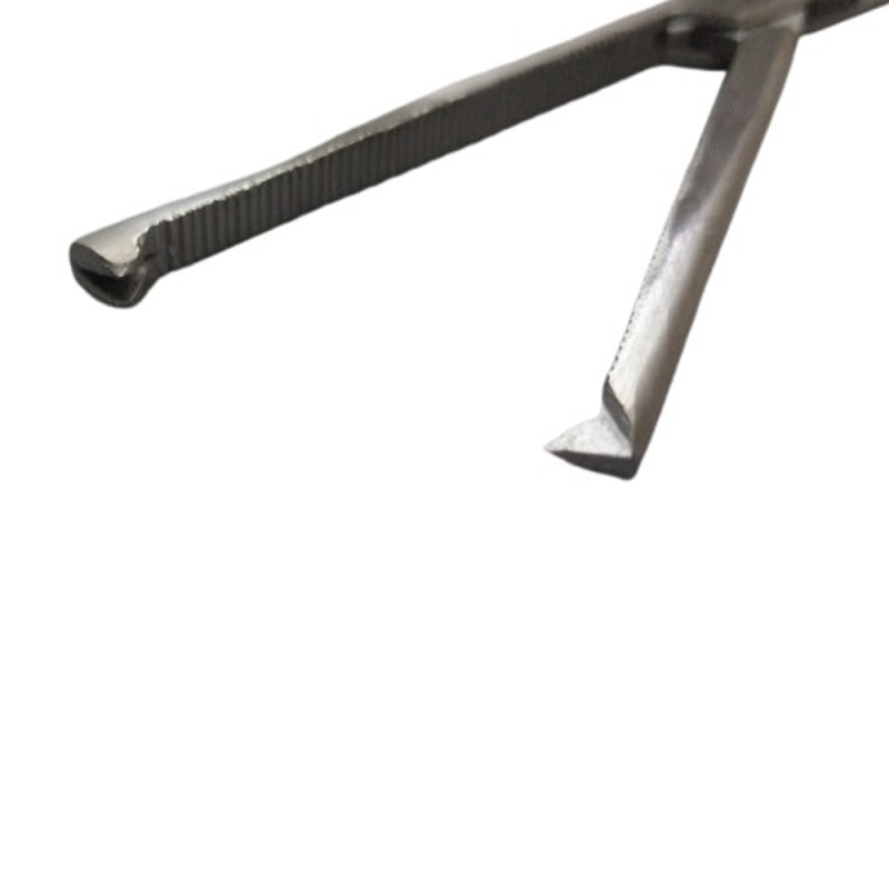 Kleszcze Kocher proste 18cm metalowe jałowe 25 szt