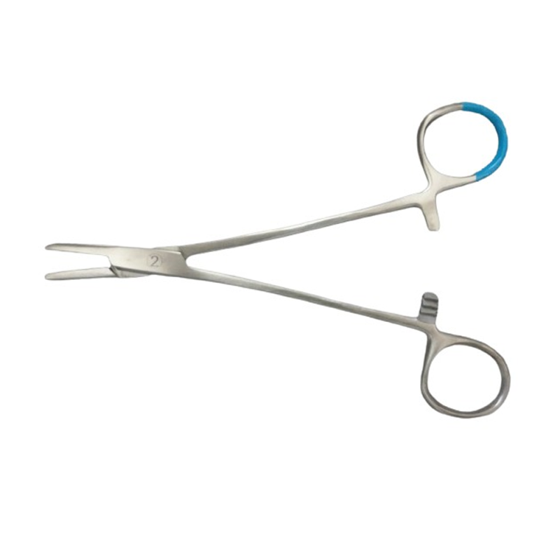 Kleszczyki do trzymania igły Webster proste 15cm jałowe 25 szt