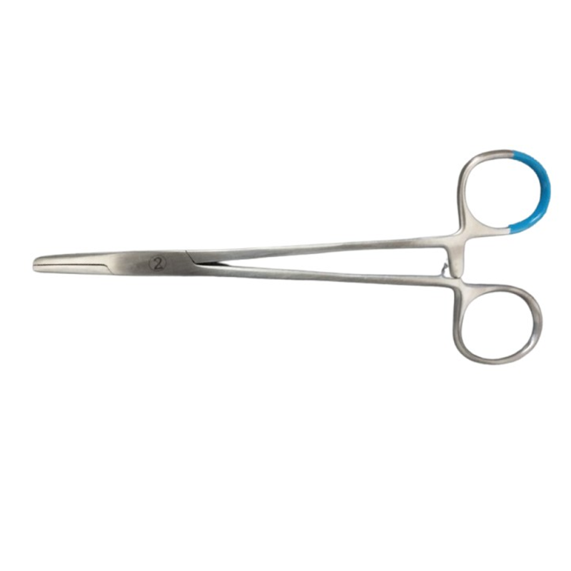 Kleszczyki do trzymania igły Webster proste 15cm jałowe 25 szt