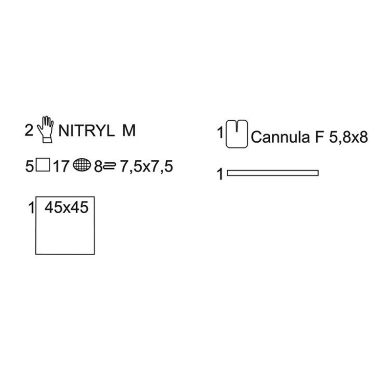 Zestaw do zakładania wenflonu Matoset jałowy 1 szt