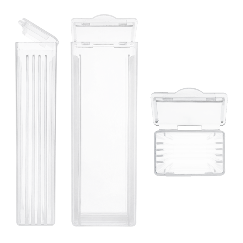 Opakowanie na szkiełka do mikroskopu na 5 miejsc 1szt