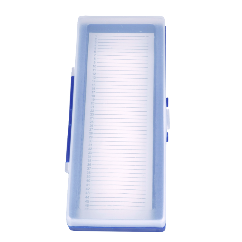 Opakowanie na szkiełka do mikroskopu na 50 miejsc 1szt