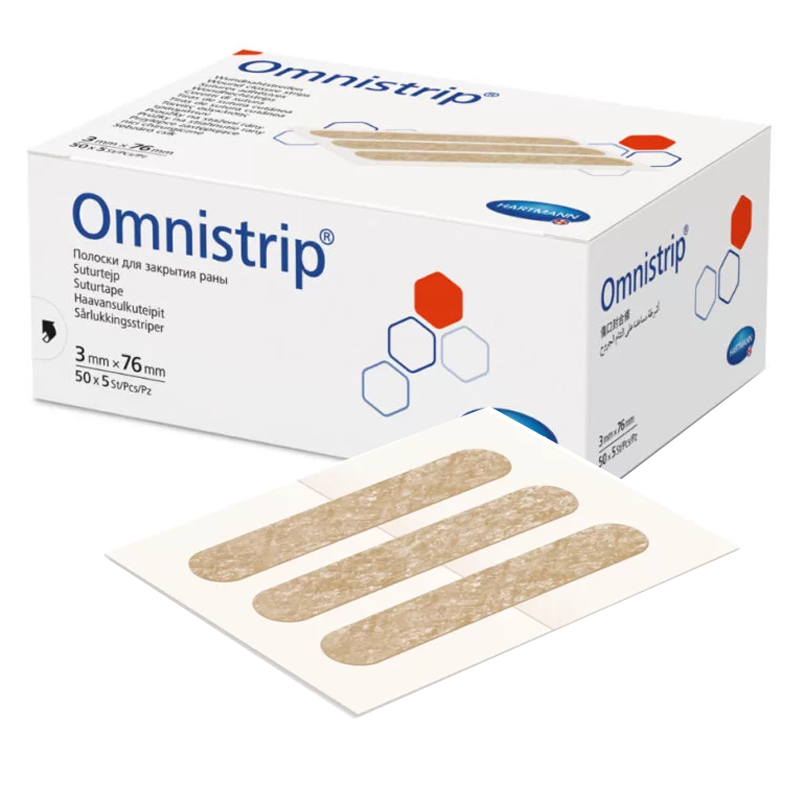 Paski do zamykania ran plaster Omnistrip 3mm x 76mm 50x5szt