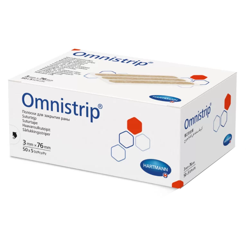 Paski do zamykania ran plaster Omnistrip 3mm x 76mm 50x5szt