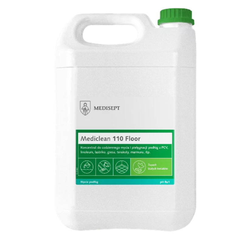 Mediclean 110 Floor białe kwiaty 5l preparat do codziennego mycia podłóg 1szt