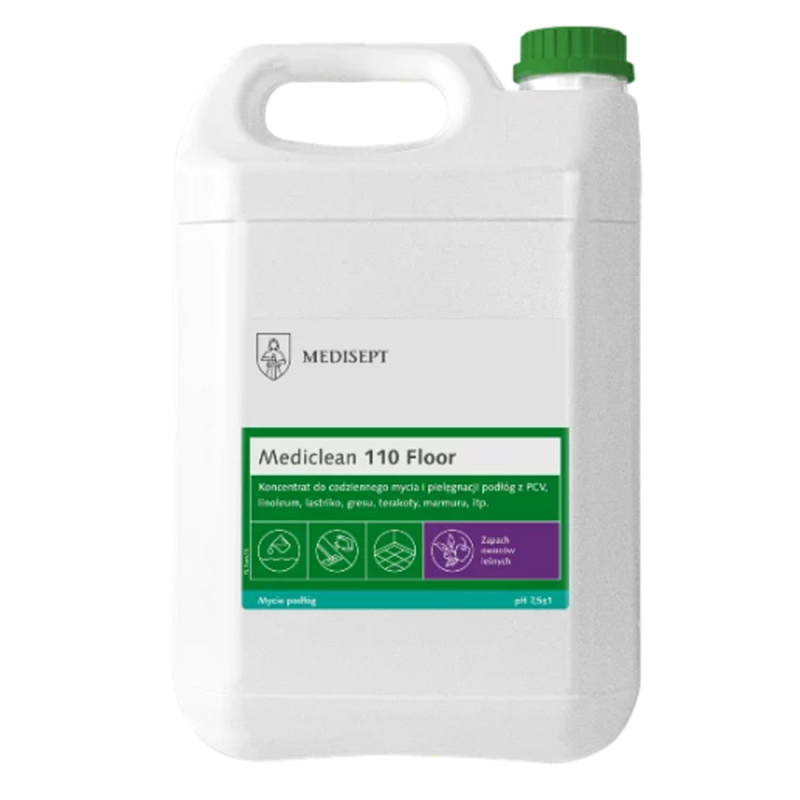 Mediclean 110 Floor owoce leśne 5l preparat do codziennego mycia podł&oacute;g 1szt