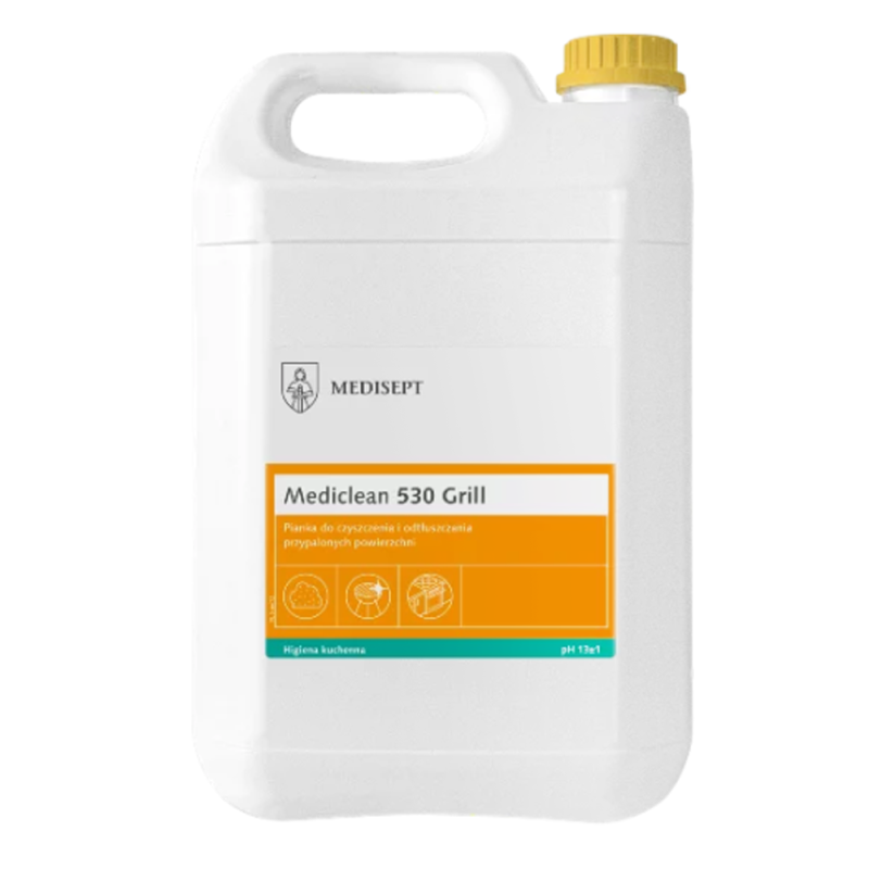 Mediclean 530 Grill 5l pianka do czyszczenia i odtłuszczania przypalonych powierzchni 1szt