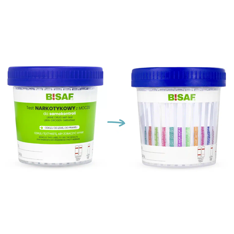 Test narkotykowy z moczu na 15 substancji do samokontroli 1 szt