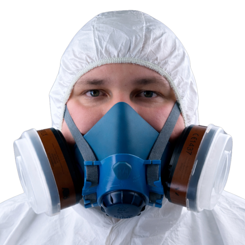 Maska lakiernicza zestaw OxyPro Painter Standard + L (X7 rozm. L  + X705LtA2 + X501 + 7N11P2R)