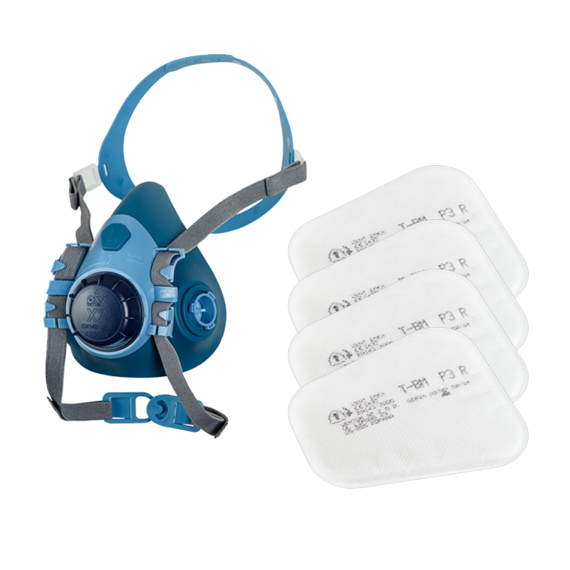 Maska do szlifowania zestaw OxyPro Szlif Grinder Basic+ L (X7 rozm. L + TBMP3)