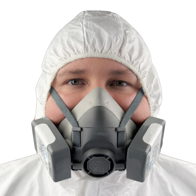 Maska do szlifowania zestaw OxyPro Szlif Grinder Standard S (X6 rozm. S + 793CP3)