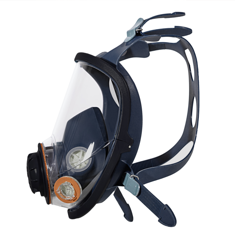 Maska przeciwgazowa X8 CL2 silikon FFS600 bagnet L pełnotwarzowa Oxyline 1szt