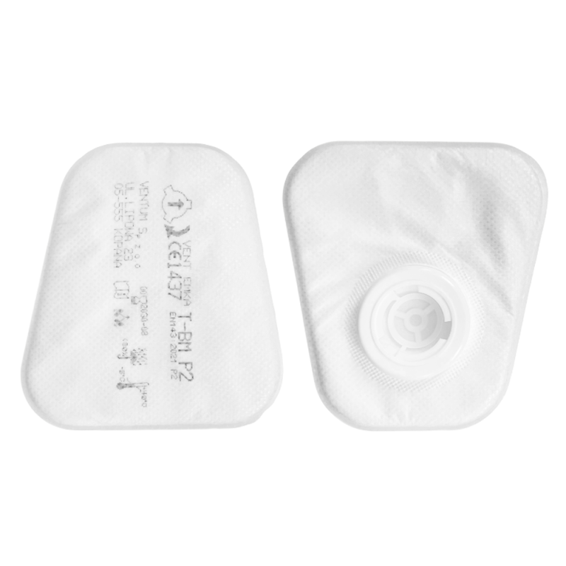 Filtr przeciwpyłowy T-BM P2 R (bagnet) wielokrotnego użytku komplet 2szt