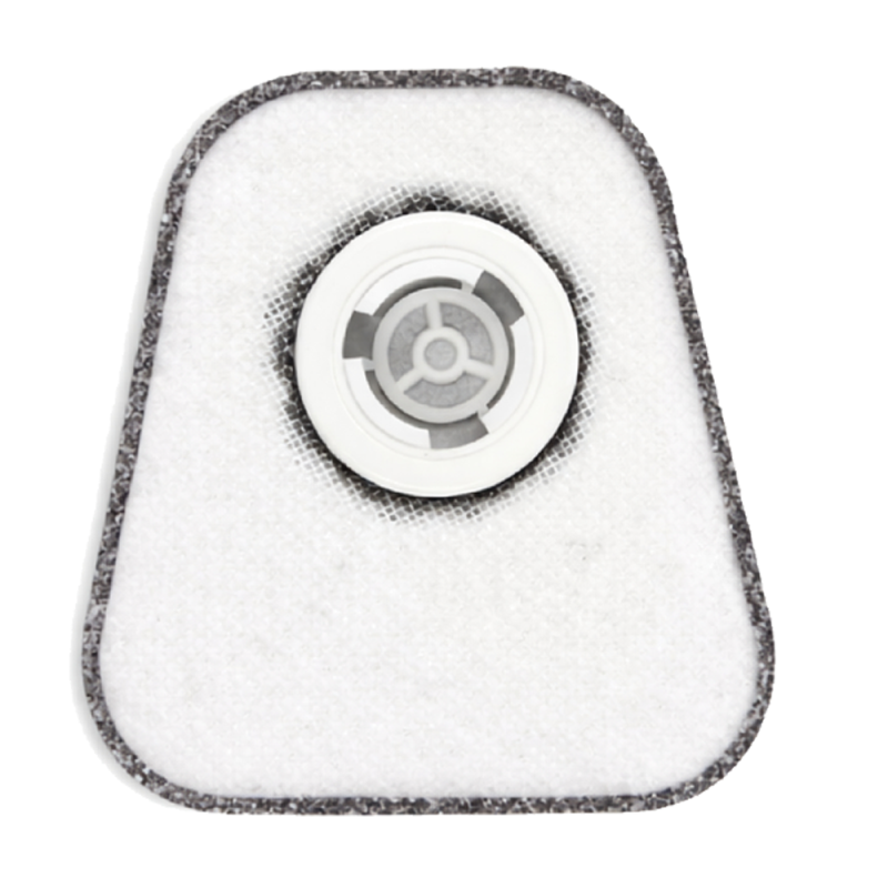 Filtr przeciwpyłowy T-BM A P3 R (bagnet) z aktywnym węglem wielokrotnego użytku komplet 2szt