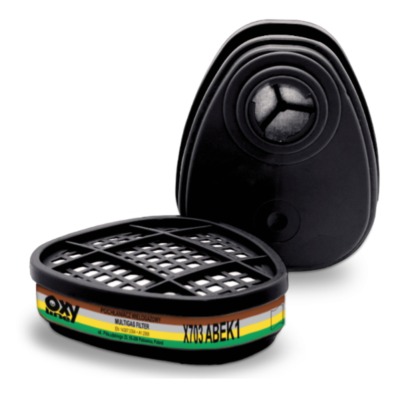 Pochłaniacz X703 ABEK1 (703 A1-B1-E1-K1) bagnet Oxypro komplet 2szt