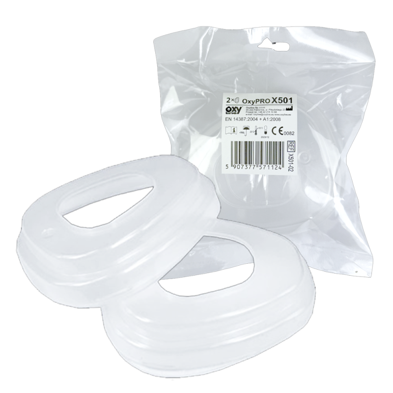 Pokrywa filtra wstępnego X501 Oxyline 2szt