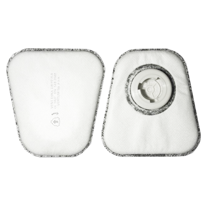 Filtr przeciwpyłowy T-BM A P2 R (bagnet) z aktywnym weglem wielokrotnego użytku komplet 2szt