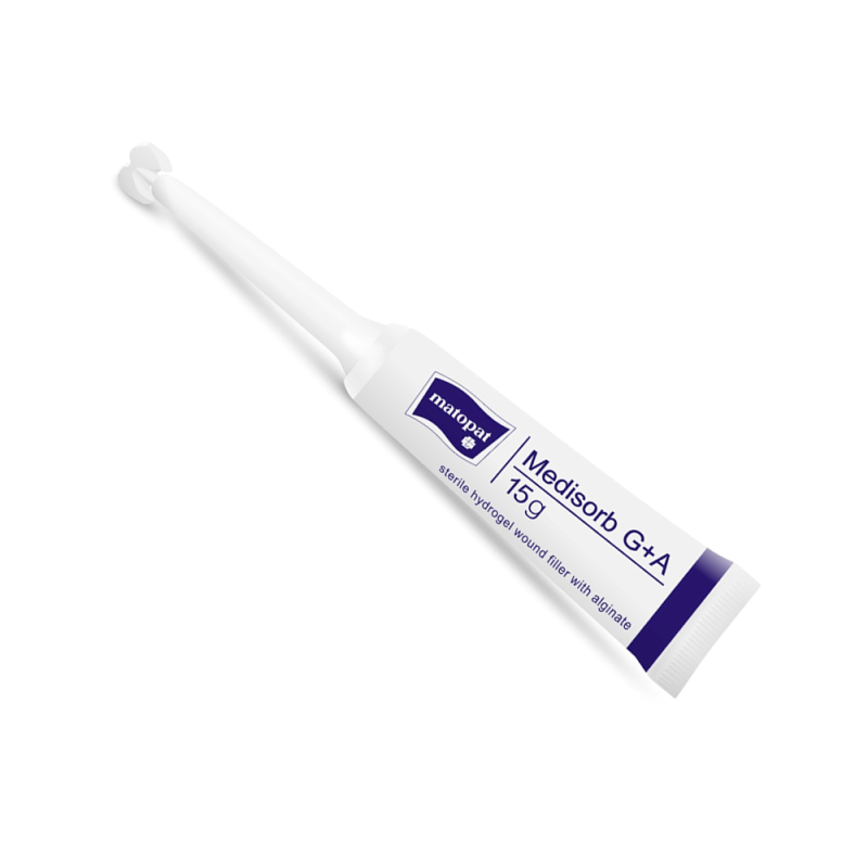 Medisorb G + A opatrunek hydrożelowy na rany martwicze 15g 1szt