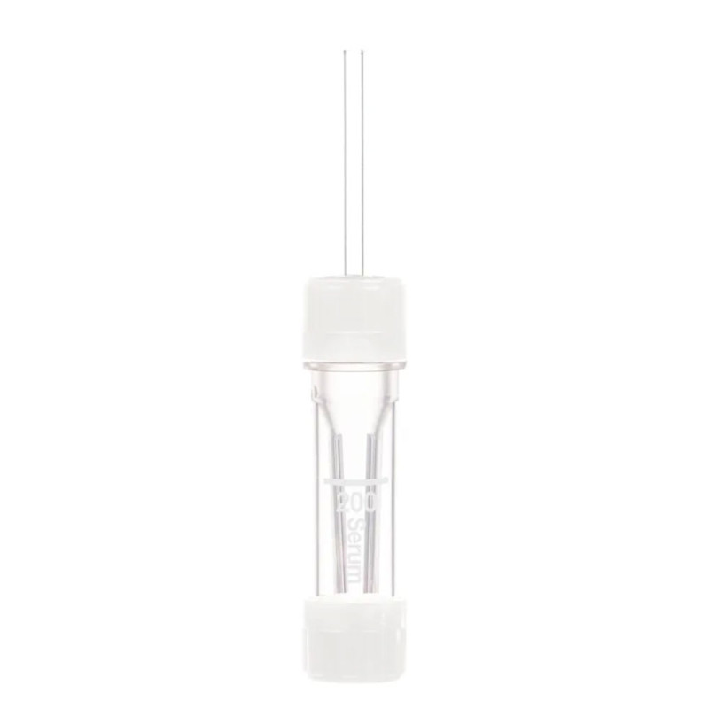 Probówka kapilarna Sarstedt Microvette® 200 Serum CAT 200 µl – z aktywatorem krzepnięcia i kapilarą biała 100szt
