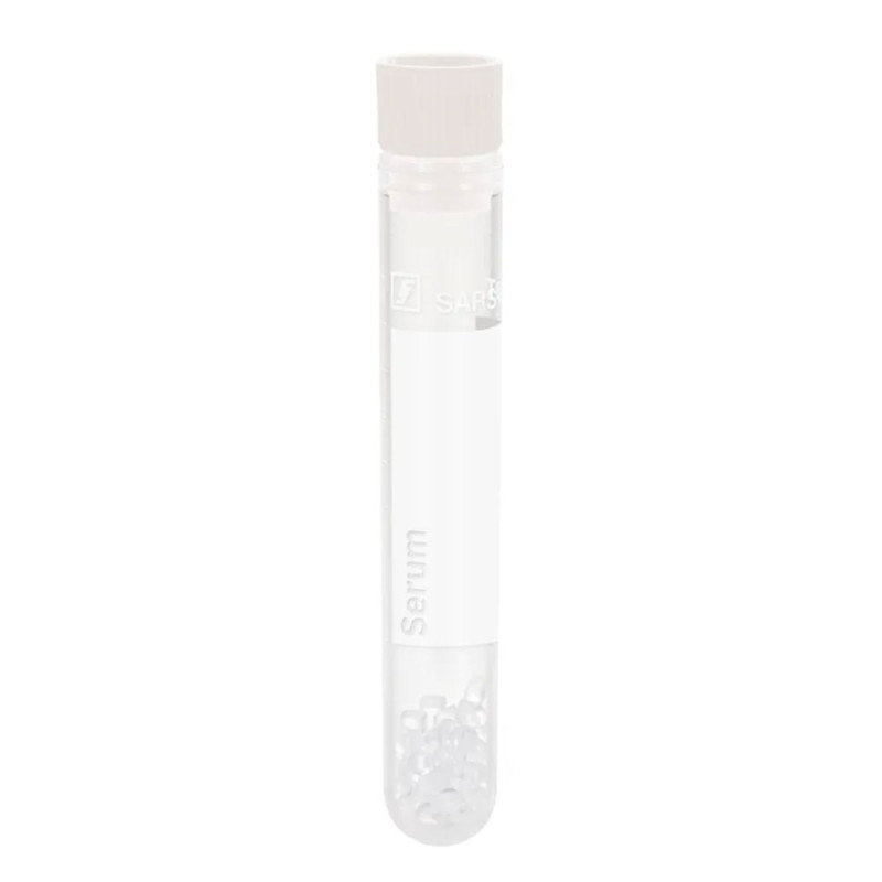 Prob&oacute;wka Sarstedt Sample Tube Serum CAT 4,5 ml z korkiem wciskanym i okrągłym dnem 100szt