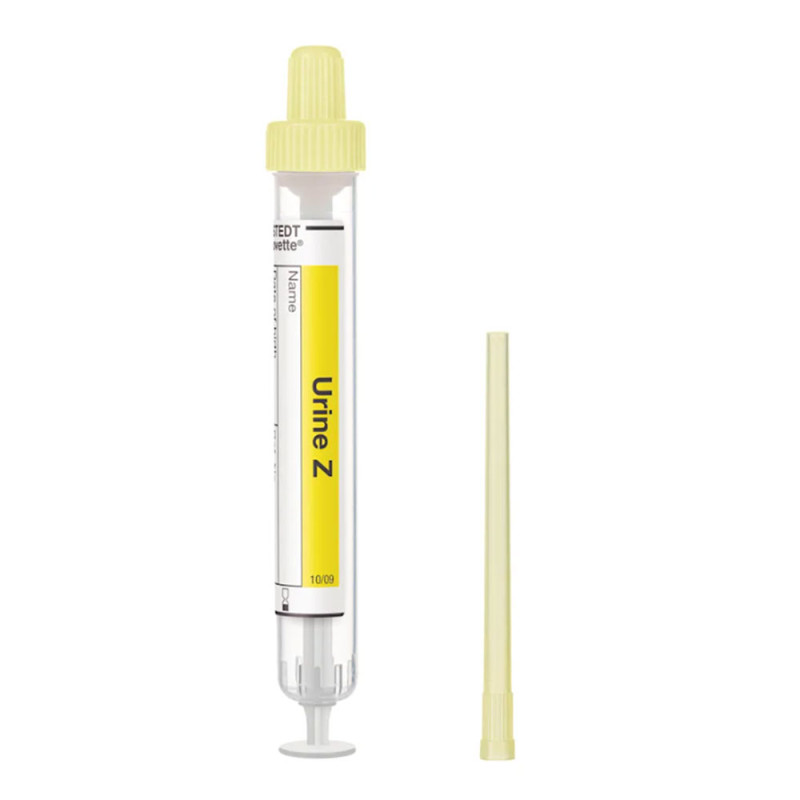 Probówka do moczu Sarstedt Urine Monovette® 10 ml – żółta z podziałką i końcówką do pobierania 64szt