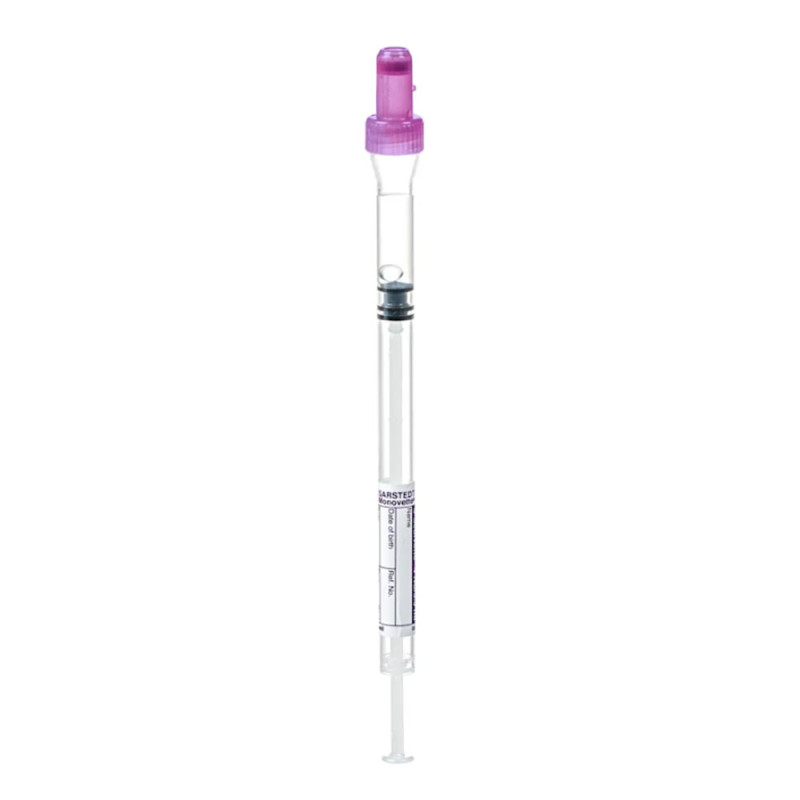 Probówka do pobierania krwi Sarstedt S-Sedivette® 3,5 ml – cytrynian trisodowy 4NC fioletowa z etykietą 146x8 mm 50szt