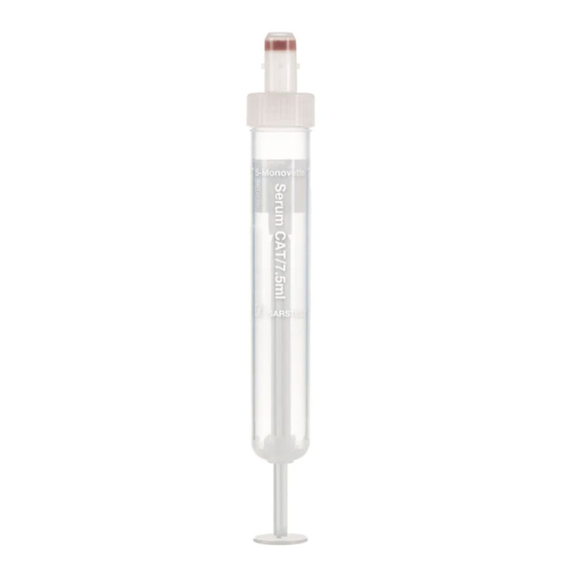 Probówka do pobierania krwi Sarstedt S-Monovette® Serum CAT 2,7ml – aktywator krzepnięcia biała bez etykiety 50szt