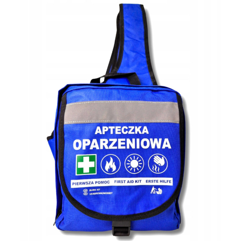 Apteczka na oparzenia plecak oparzeniowy pierwszej pomocy z wyposażeniem 1szt
