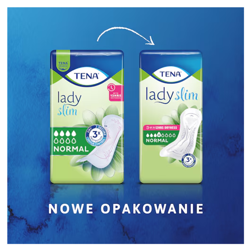 Podpaski Tena Lady Slim Normal dla kobiet 12 szt