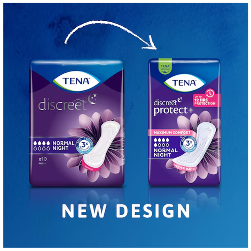 Podpaski na noc Tena Lady Protect+ Normal Night 10 szt