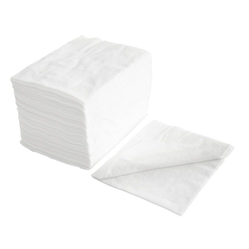 Ręcznik kosmetyczny do pedicure biały z włókniny biodegradowalnej Bio-Eko 50cm x 40cm 100szt