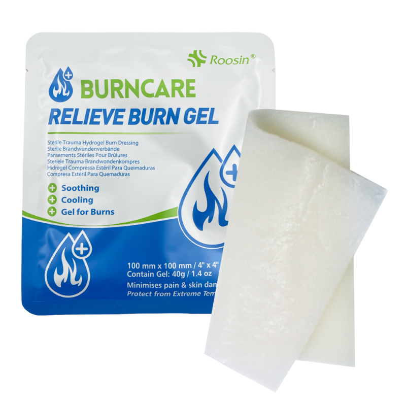 Sterylny opatrunek hydrożelowy Burn Gel 10 x 10 cm BurnCare &ndash; na oparzenia 1szt