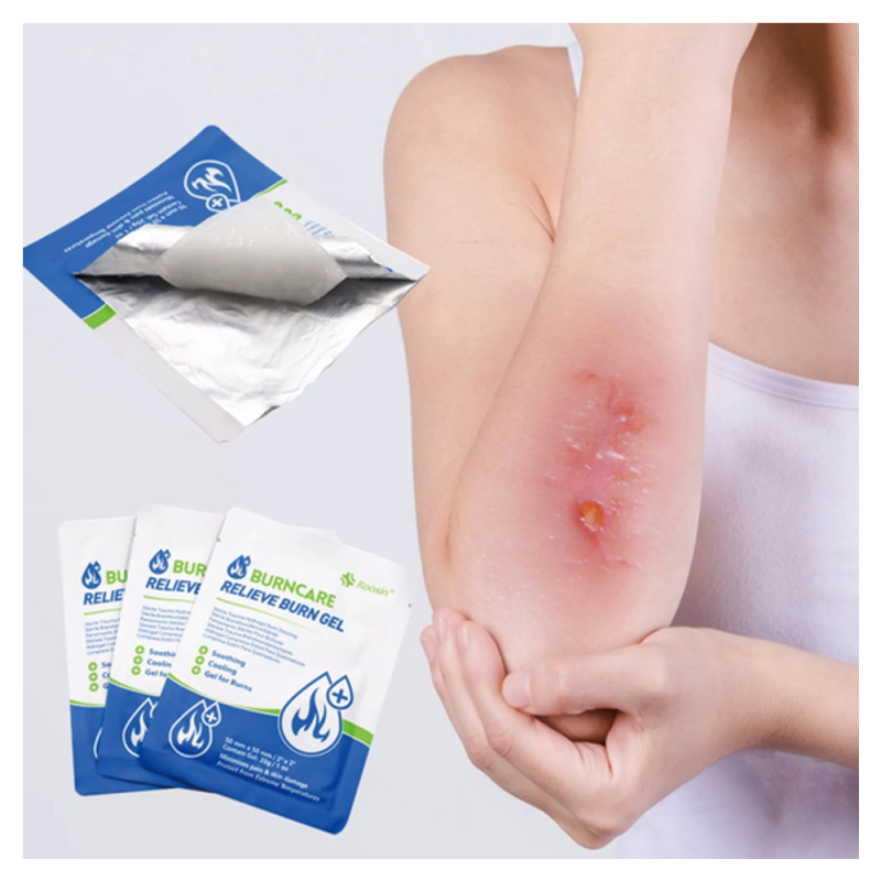 Sterylny opatrunek hydrożelowy Burn Gel 40 x 60 cm BurnCare &ndash; na oparzenia 1szt