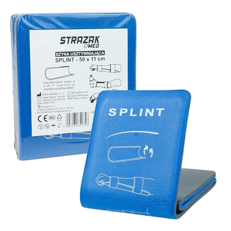 Szyna usztywniająca Splint na złamania zwichnięcia 50x11cm 1szt