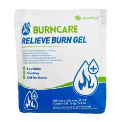 Sterylny opatrunek hydrożelowy Burn Gel 30 x 30 cm BurnCare &ndash; na oparzenia 1szt